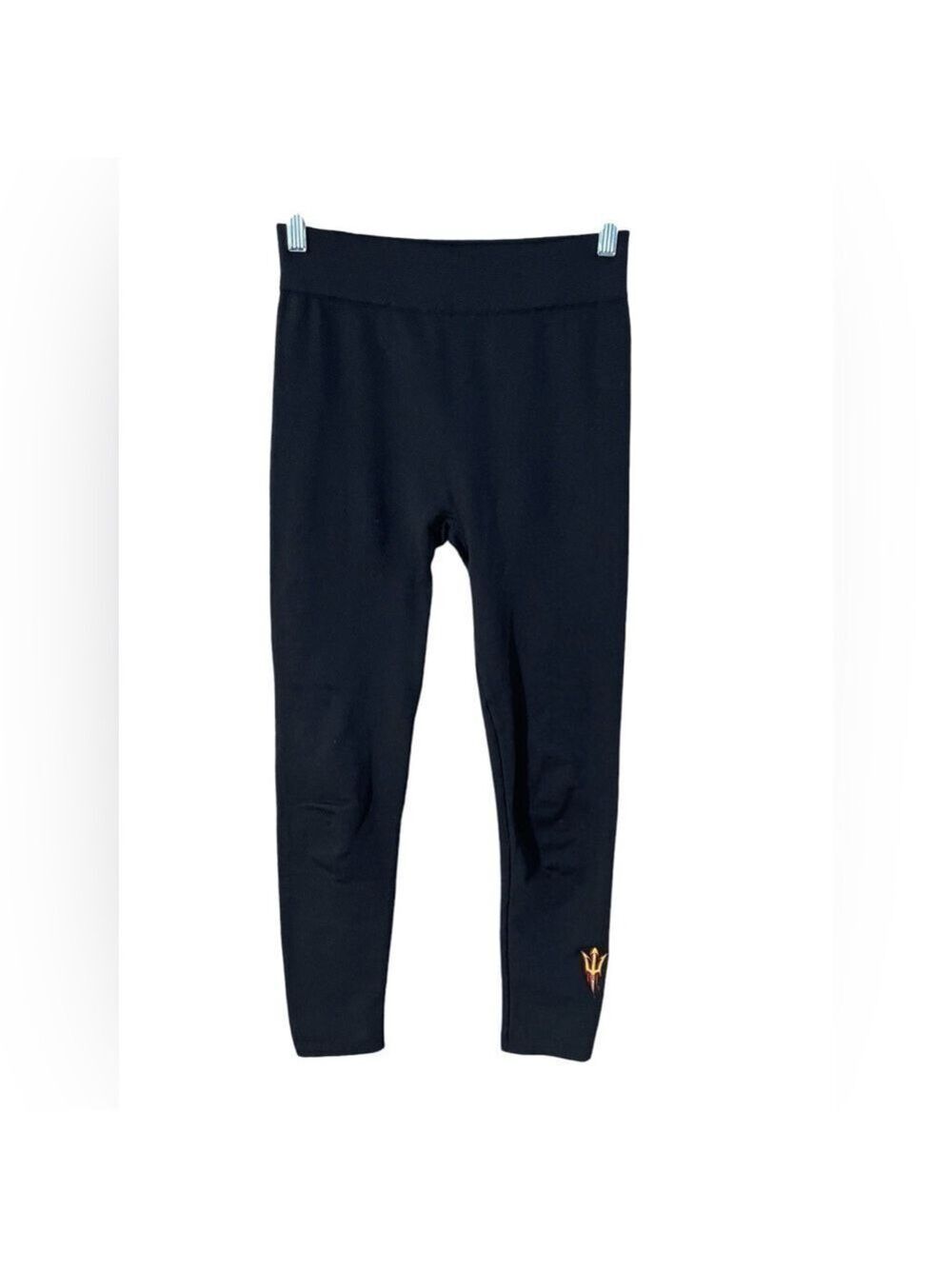 ASU Arizona State Sun Devils Women's Black Crop Leggings Size: S/M